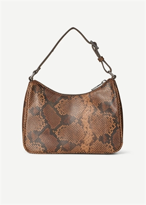 Sacima handbag 15808 Dark Brown Snake Samsøe